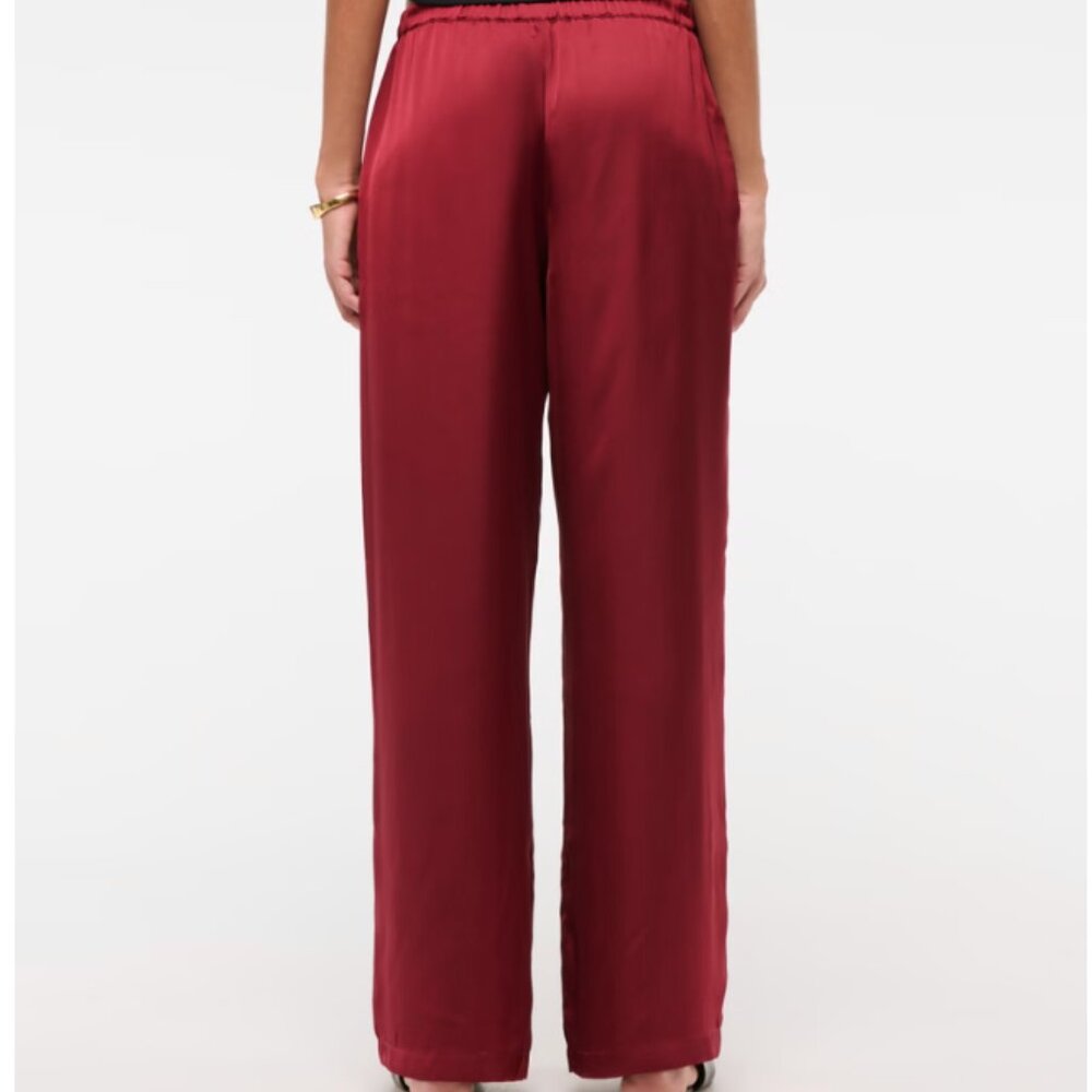 Abercrombie & Fitch Satin Pull-On Pant sz L - Picture 2 of 4